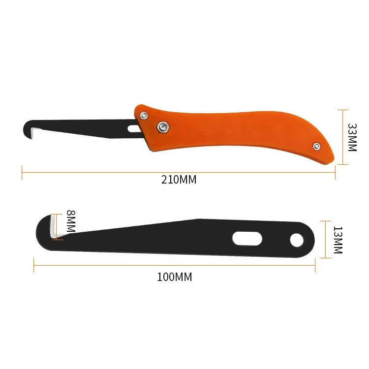 Tile Beautiful Seam Hook Cleaning Tool Basting Knife Groover Beautiful Joint Agent, Basting Knife Groover