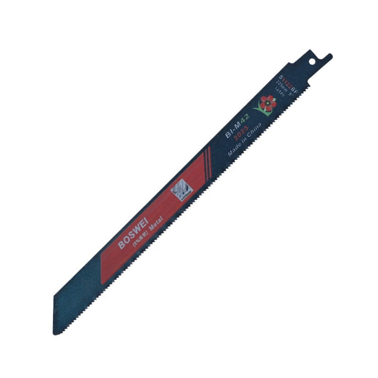 BOSWEI Hardcore Reciprocating Saw Strip Fine Teeth Saber Saw Blade Metal Plastic Wood Bimetal Curve Saw Blade, S922EF, S1122BF, S1122EF, S1222BF, S1222EF