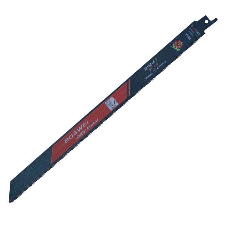 BOSWEI Hardcore Reciprocating Saw Strip Fine Teeth Saber Saw Blade Metal Plastic Wood Bimetal Curve Saw Blade, S922EF, S1122BF, S1122EF, S1222BF, S1222EF