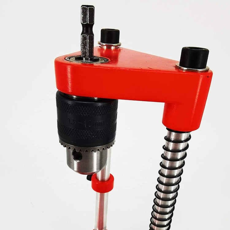 Accurate Positioning Belt Drilling Wood Drill Woodworking Locator Accessories Tool,Style:, Plastic (Red), Plastic (Black)