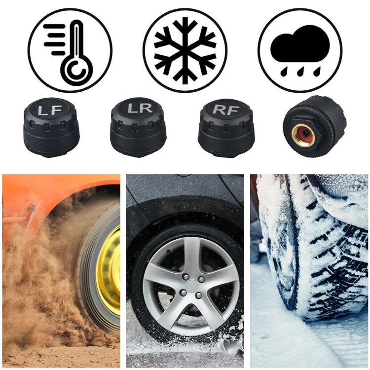 T1 Vehicle-mounted Solar Wireless Tire Pressure Monitoring System General-purpose Vehicle Tire Pressure Thermometer, T1