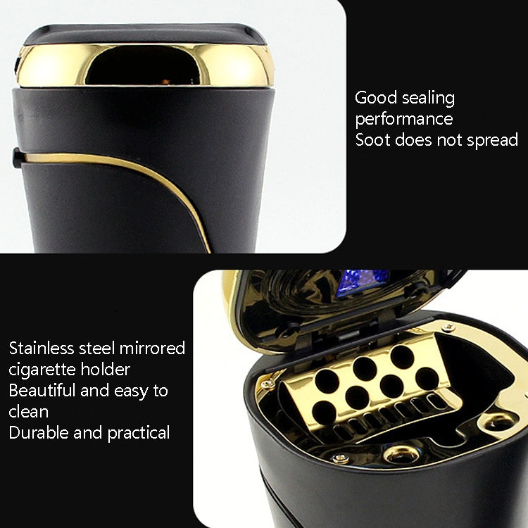 N09C Car Ashtray With Lamp And Cover Car Ashtray, N09C