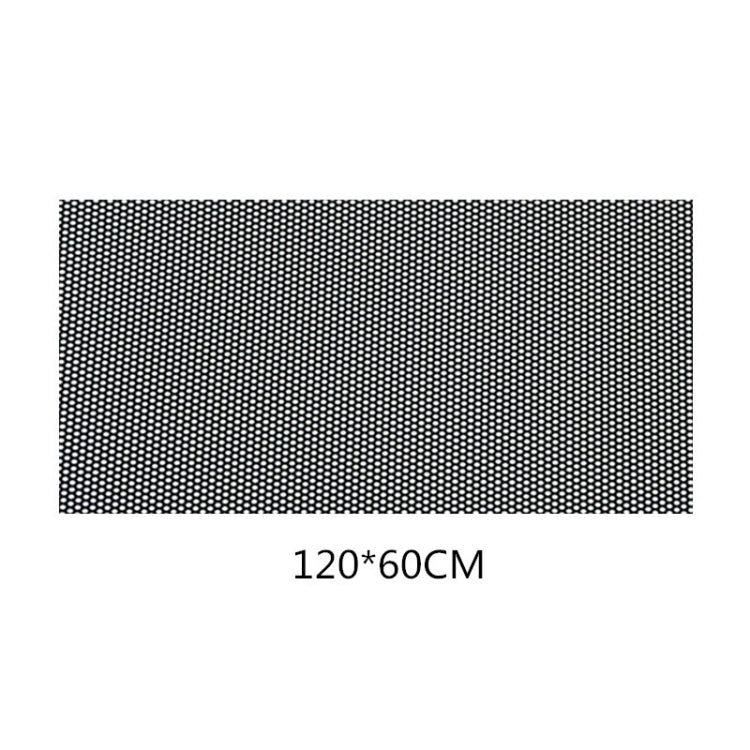 Car Electrostatic Sunshade Stickers Window Glass Sunscreen Heat Insulation Stickers Taiwanese Point Hole Film, 120 x 60cm
