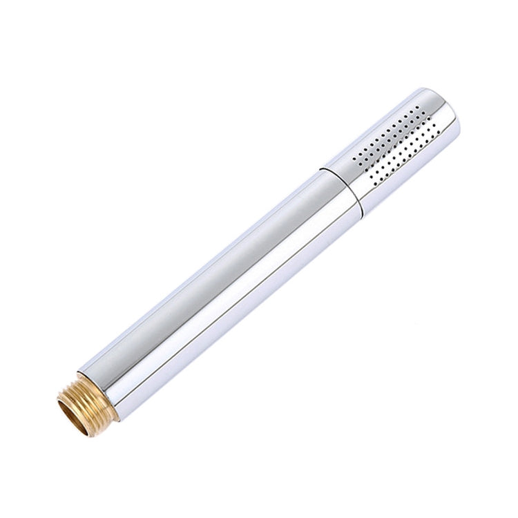Brass Stainless Steel Hand-Held Pressurized Shower Head, Square, Round