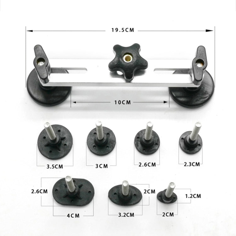 12 In 1 Car Dent Repair Tool Set Free Sheet Metal Dent Repair Puller, 12 In 1