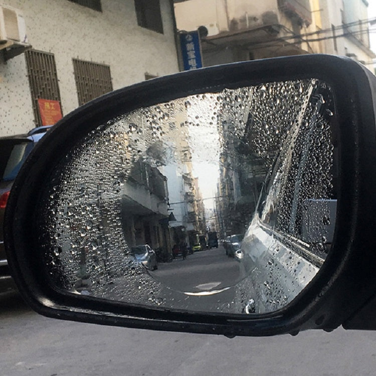2pcs /Set Rainproof Anti-Fog And Anti-Reflective Film For Car Rearview Mirror, Round 80mm, Round 95mm, Round 100mm, Ellipse 100X145mm, Ellipse 100x150mm, Ellipse 85x110mm, Ellipse 95x135mm, Round 98mm, Round 150mm