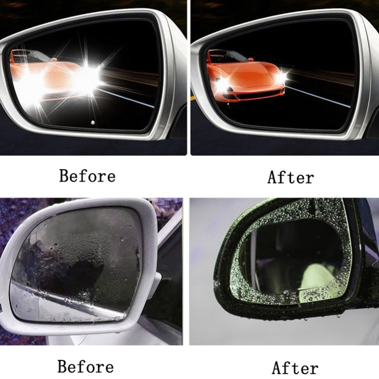 2pcs /Set Rainproof Anti-Fog And Anti-Reflective Film For Car Rearview Mirror, Round 80mm, Round 95mm, Round 100mm, Ellipse 100X145mm, Ellipse 100x150mm, Ellipse 85x110mm, Ellipse 95x135mm, Round 98mm, Round 150mm