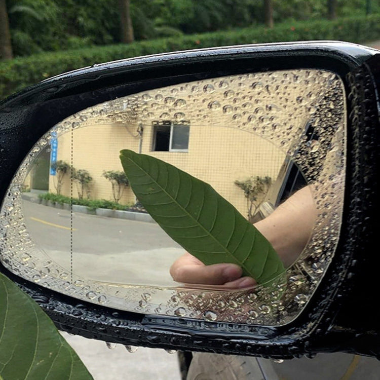 2pcs /Set Rainproof Anti-Fog And Anti-Reflective Film For Car Rearview Mirror, Round 80mm, Round 95mm, Round 100mm, Ellipse 100X145mm, Ellipse 100x150mm, Ellipse 85x110mm, Ellipse 95x135mm, Round 98mm, Round 150mm