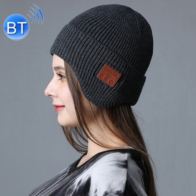 TR Ear-Covered Bluetooth Music Hat 5.0 Binaural Stereo Headphone Cap