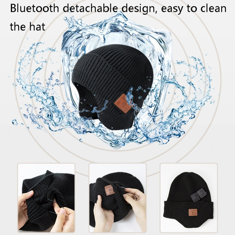 TR Ear-Covered Bluetooth Music Hat 5.0 Binaural Stereo Headphone Cap