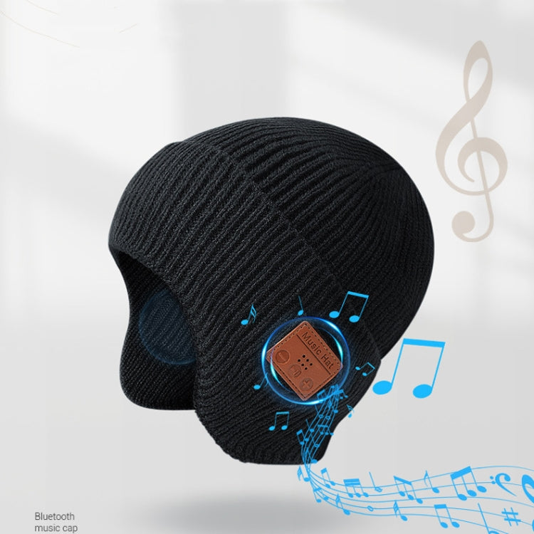 TR Ear-Covered Bluetooth Music Hat 5.0 Binaural Stereo Headphone Cap