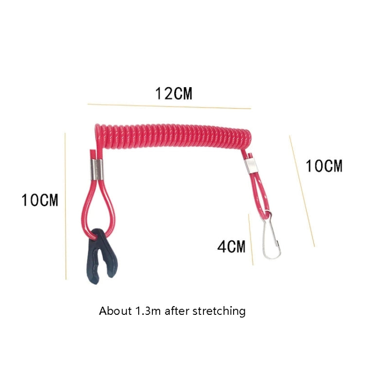 2 PCS Universal Ship Out-Of-Fire Switch Safety Rope Boot Machine Motorboat Emergency Exterior Switch Rope, Out-Of-Fire Switch Safety Rope
