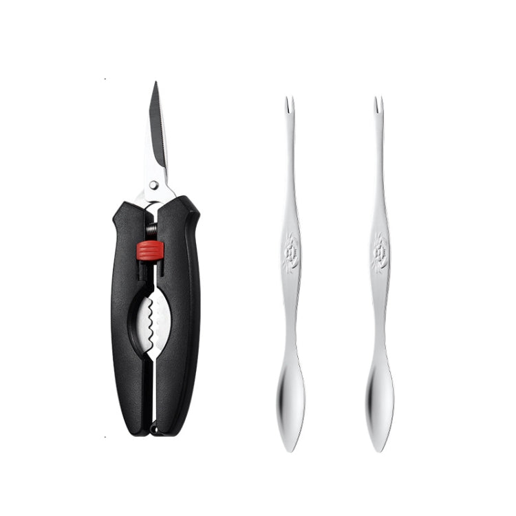 Crab Tool 304 Stainless Steel Crab Fork Crab Scissors Crab Needle,Style:, 2 Fork 1 Knife, 4 Fork 1 Knife, 5 Fork 1 Knife, 2 Fork 1 Knife 1 Box, 4 Fork 1 Knife 1 Box, 5 Fork 1 Knife 1 Box