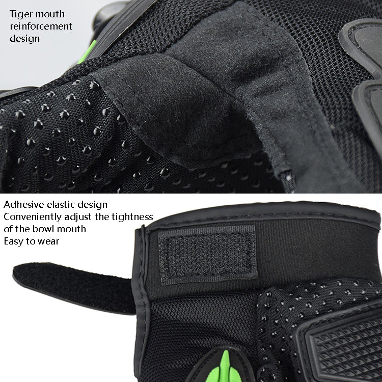 GHOST RACING GR-ST04 Motorcycle Gloves Anti-Fall Full Finger Riding Touch Gloves