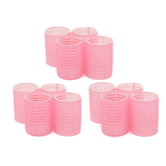 12 PCS/Set Self-Adhesive Curling Iron Hair Core Fluffy Hairdressing Tool,Random Colour Delivery, 63x44mm, 63x32mm, 63x40mm, 63x24mm, 63x36mm, 63x48mm, 63x28mm