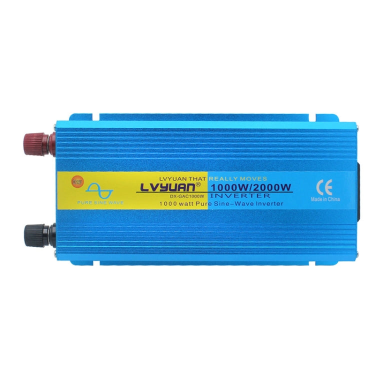 LVYUAN 2000W Car Home Pure Sine Wave Solar Inverter, 12V To 220V, 24V To 220V, 48V To 220V, 60V To 220V, 72V To 220V, 12V To 220V EU Plug, 12V To 220V AU Plug