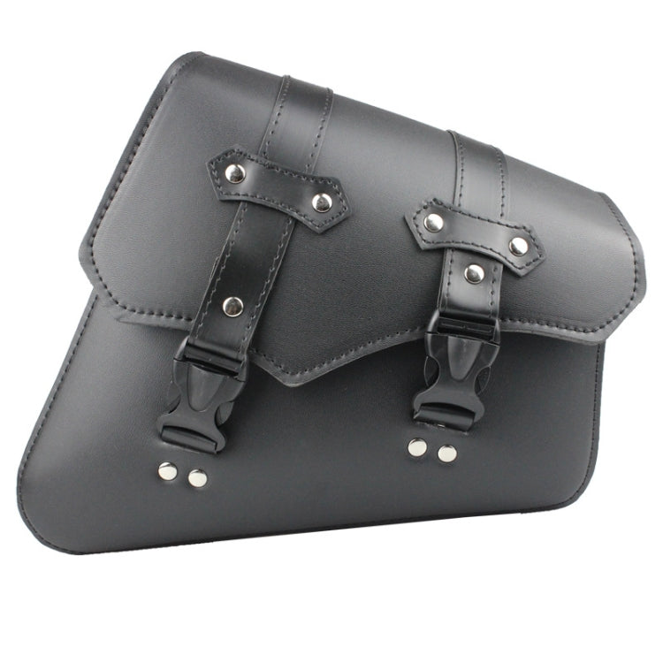 Motorcycle Side Box Package Fast Demolition Triangle Side Bag Leather Cycling Bag, Side Box Package