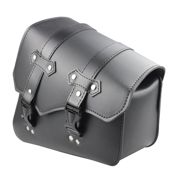 Motorcycle Side Box Package Fast Demolition Triangle Side Bag Leather Cycling Bag, Side Box Package