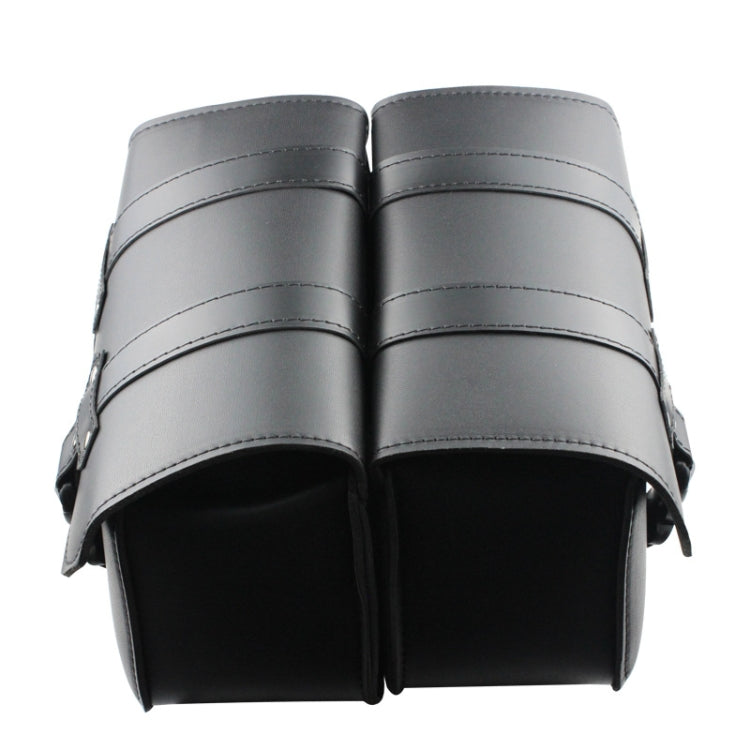 Motorcycle Side Box Package Fast Demolition Triangle Side Bag Leather Cycling Bag, Side Box Package