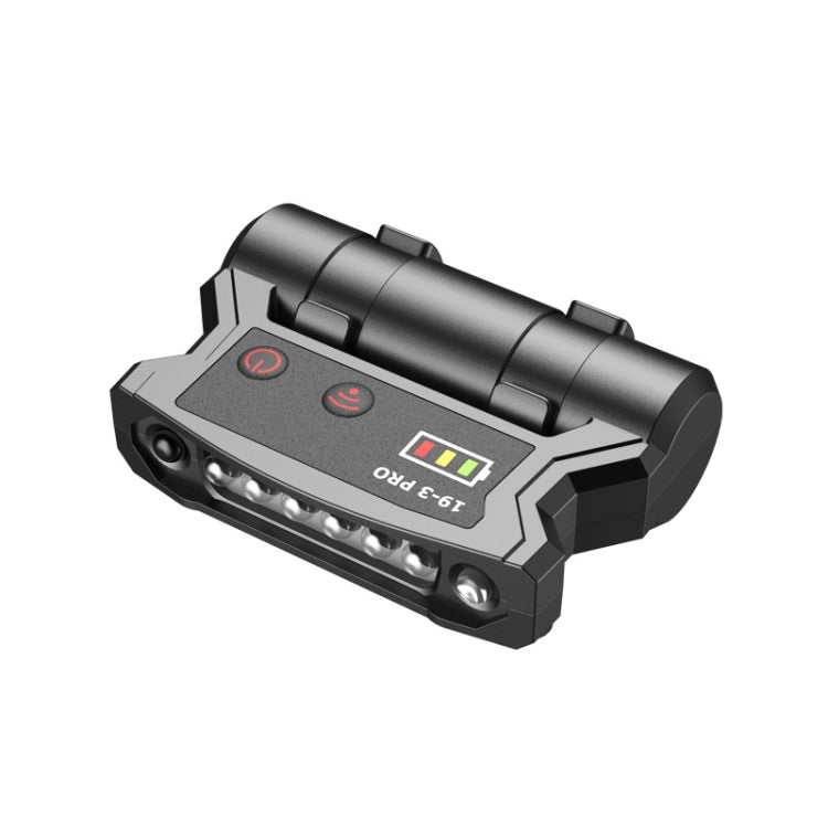 Fishing Headlight Induction Night Fishing Clip Cap Lamp Head-Wearing Small Super Bright Light Rechargeable Cap Clip Lamp,Style:, Basic Edition, Upgraded Version, Ultimate Edition (Black), Ultimate Edition (Red)