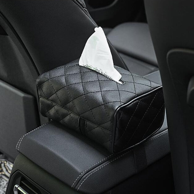 2 PCS GM-020 Car Sun Visor Chair Back Mount Car Paper Towel Box