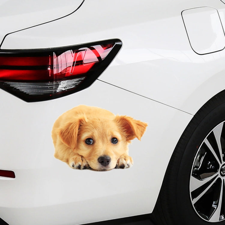 3D Simulation Dog Car Stickers Rain-Proof Sunscreen Car Sticker Scratch Shaving Decoration Stickers, Style 1 Small, Style 2 Small, Style 3 Small, Style 4 Small, Style 5 Small, Style 1 Large, Style 2 Large, Style 3 Large, Style 4 Large, Style 5 Large