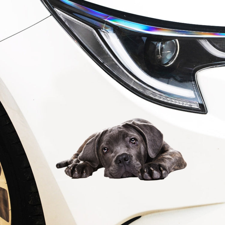 3D Simulation Dog Car Stickers Rain-Proof Sunscreen Car Sticker Scratch Shaving Decoration Stickers, Style 1 Small, Style 2 Small, Style 3 Small, Style 4 Small, Style 5 Small, Style 1 Large, Style 2 Large, Style 3 Large, Style 4 Large, Style 5 Large