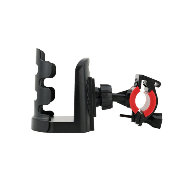 2 PCS SMCP-380 General Riding Cup Rack Motorcycle Bicycle Cup Holder, Rearview Mirror Installation, Handlebar Installation