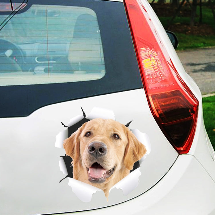 4 PCS 3D Simulation Animal Personality Car Stickers Glass Car Door Scratches Decorative Occlusion Stickers, Dog Head 2, Cat Style 1, Cat Style 2, Cat Style 4, Cat Style 5, Cat Style 6