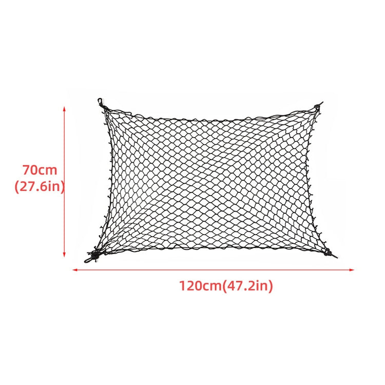 Car Pet Isolation Net Car Back Seat Dog Barrier Safety Net, Size: 120x70cm