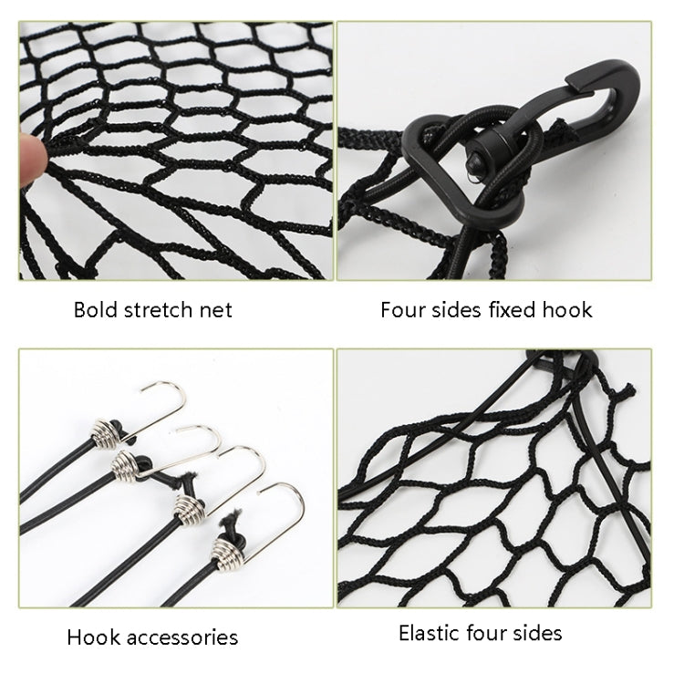 Car Pet Isolation Net Car Back Seat Dog Barrier Safety Net, Size: 120x70cm