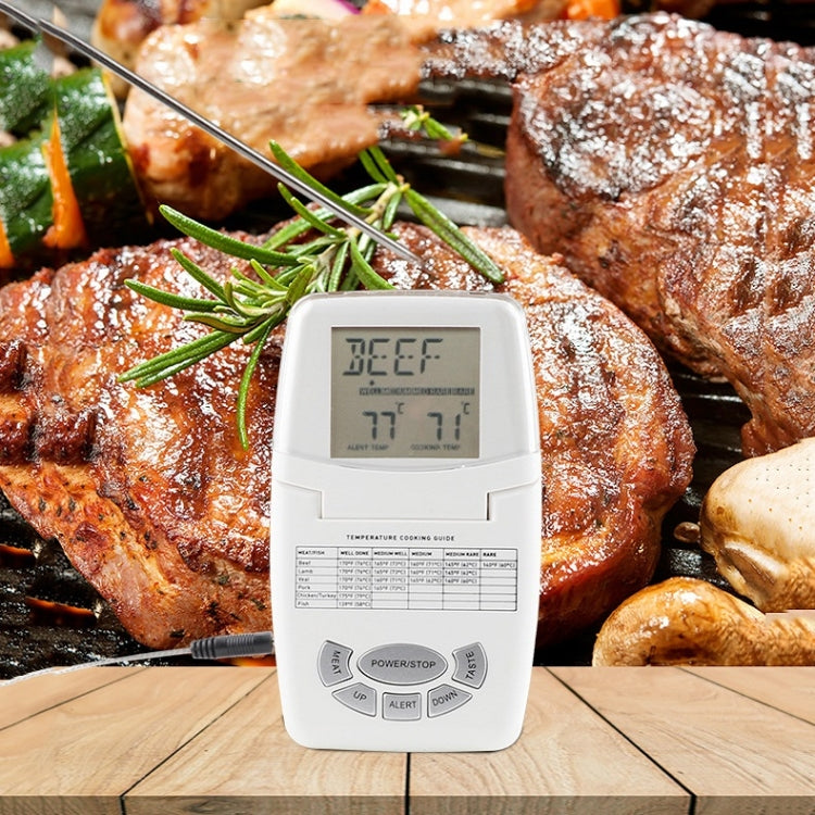 TS-84 مقياس حرارة إلكتروني رقمي للطعام للمطبخ، مقياس حرارة للخبز والشواء، TS-84
