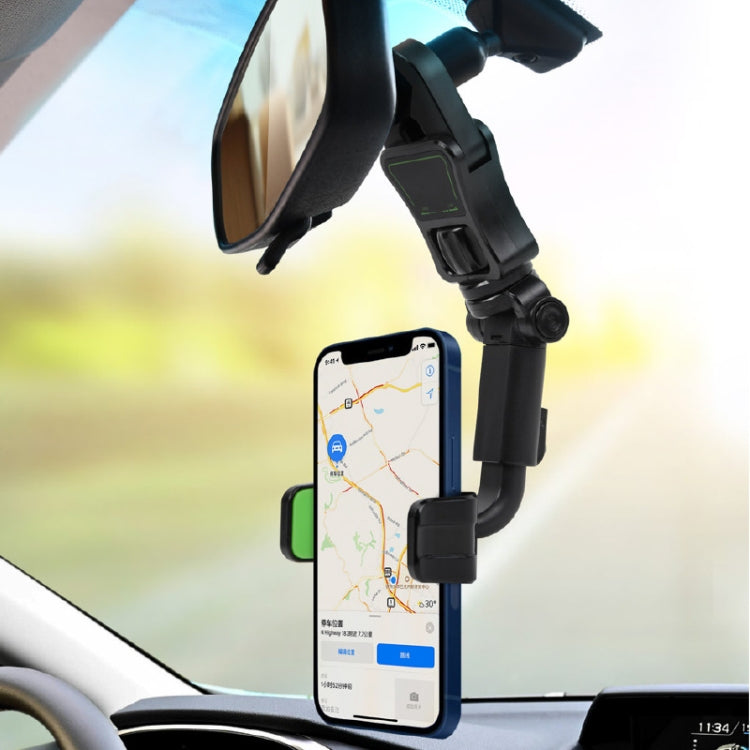 Car Rearview Mirror Mobile Phone Holder Pillow Universal Car Mobile Phone Holder, H02