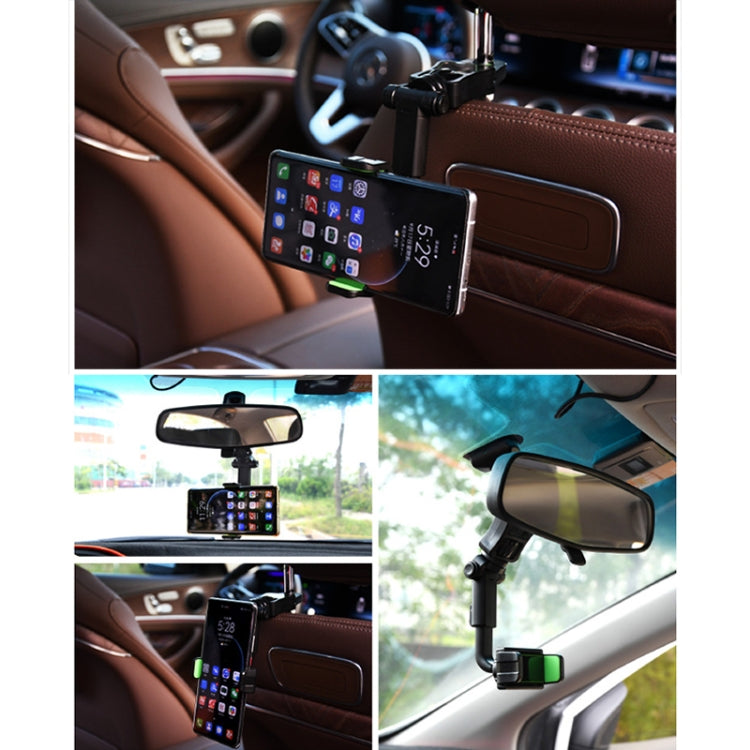 Car Rearview Mirror Mobile Phone Holder Pillow Universal Car Mobile Phone Holder, H02