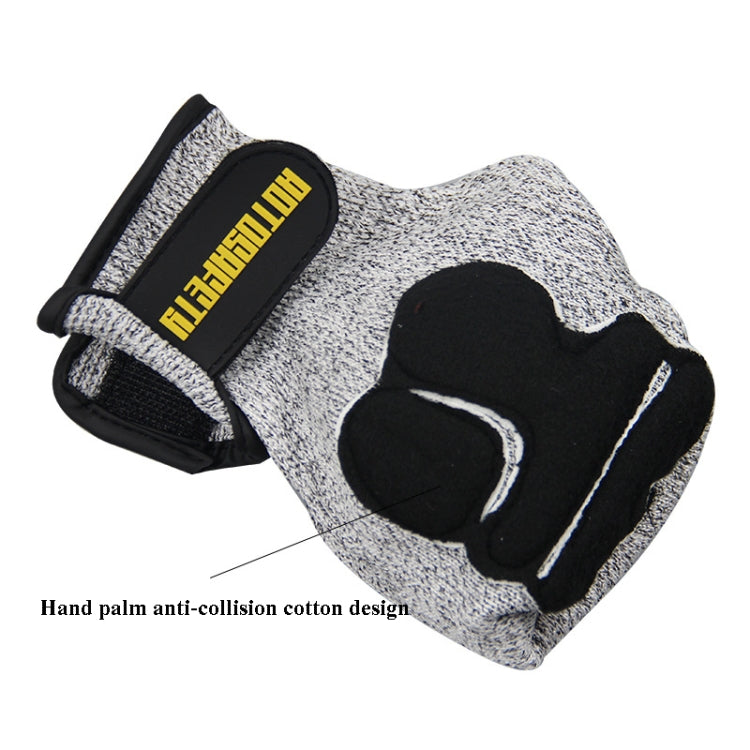 ROTOSAFETY RZT-HFZ20 Shock-Proof Anti-Smashing Anti-Cutting Anti-Collision Gloves TPR Mechanical Maintenance Fire Rescue Miners Mining Anti-Stab Gloves, M, L, XL