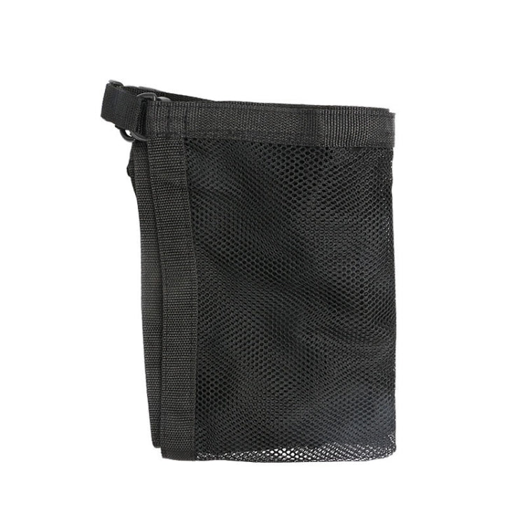 Car Ceiling Storage Net Bag Draw Rope Double-Layer Zipper Car Storage Net Pocket, 80x55cm
