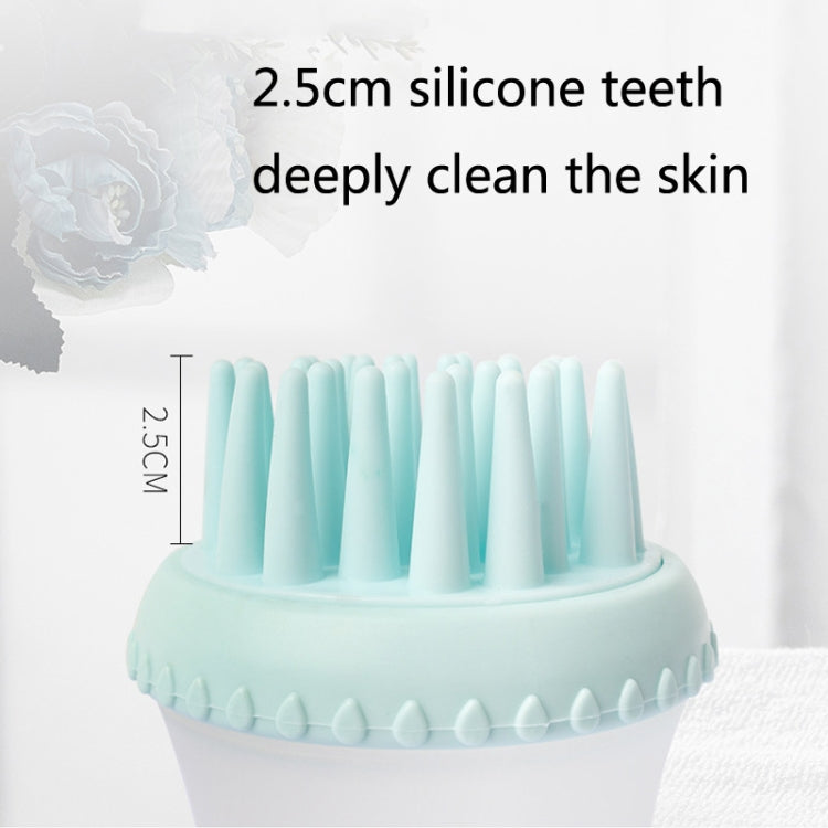 92645 Pet Supplies Round Dog Bathing Massage Brush, Light Gray, Navy, Mint Green, Pink, Rose Red