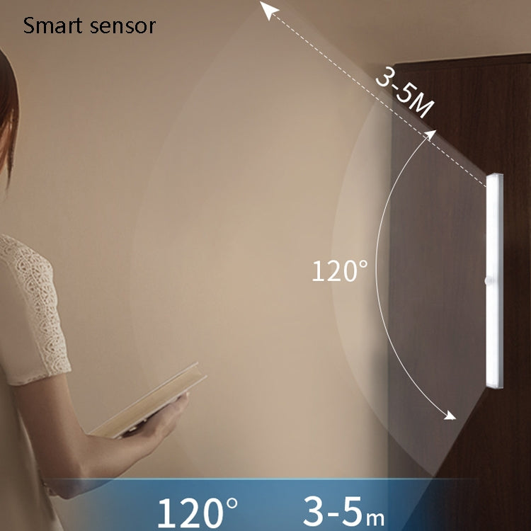 LED Human Body Induction Lamp Long Strip Charging Cabinet Lamp Strip, Size:, 10cm, 15cm, 21cm