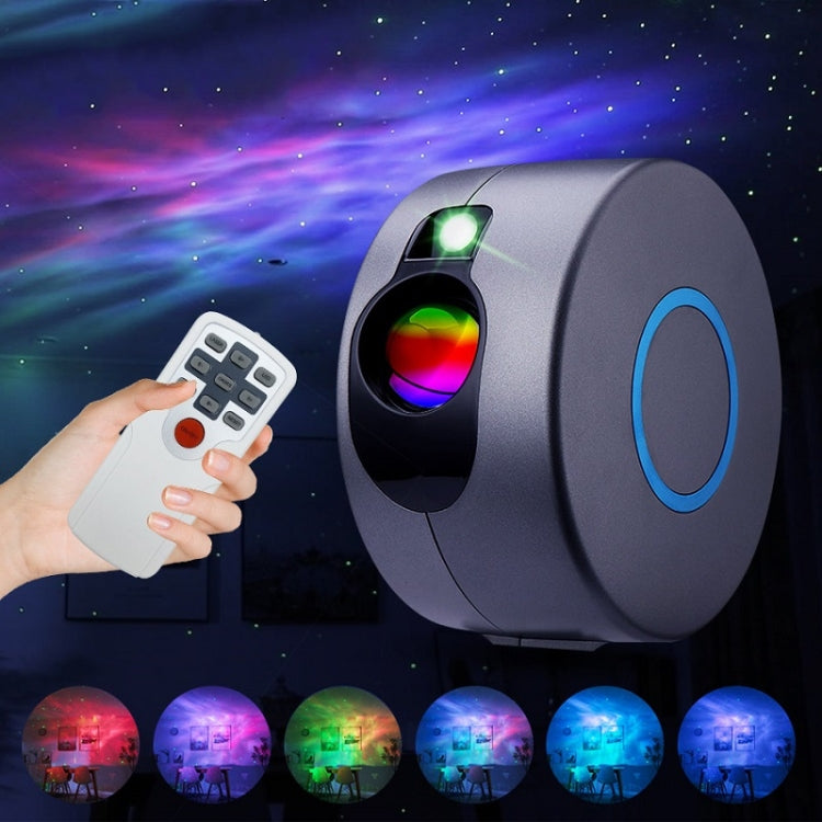 Remote Control LED Starry Sky Atmosphere Projector Lamp, Power Supply:, Gray+US Plug, Gray+EU Plug, Gray+UK Plug, Gray+AU Plug, US Plug, EU Plug, UK Plug, AU Plug