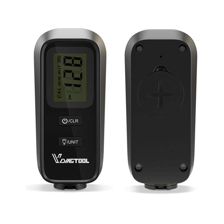VDIAGTOOL VC100 Car Coating Thickness Gauge Luminous Digital Display, VC100