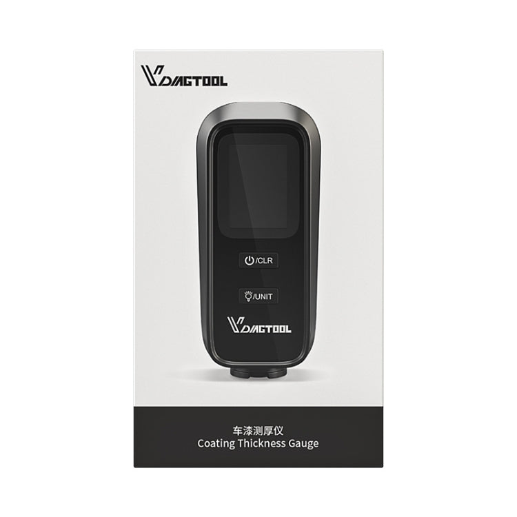 VDIAGTOOL VC100 Car Coating Thickness Gauge Luminous Digital Display, VC100