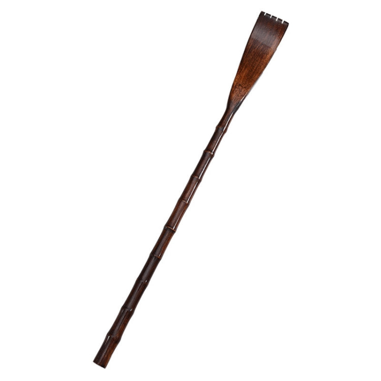 BQR01 Back Scratcher Long Handle Wooden Massage Scratcher, Style:, Round Red, Round Nature Color, Square Red, Square Nature Color, Bamboo Section Red, Bamboo Section Nature Color, Dual-use, Small Hand