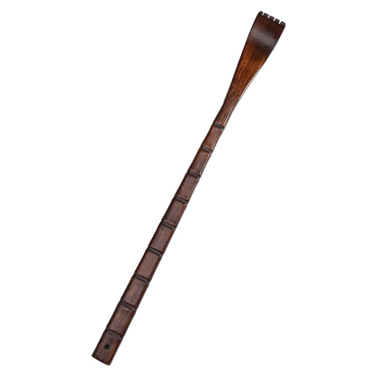 BQR01 Back Scratcher Long Handle Wooden Massage Scratcher, Style:, Round Red, Round Nature Color, Square Red, Square Nature Color, Bamboo Section Red, Bamboo Section Nature Color, Dual-use, Small Hand