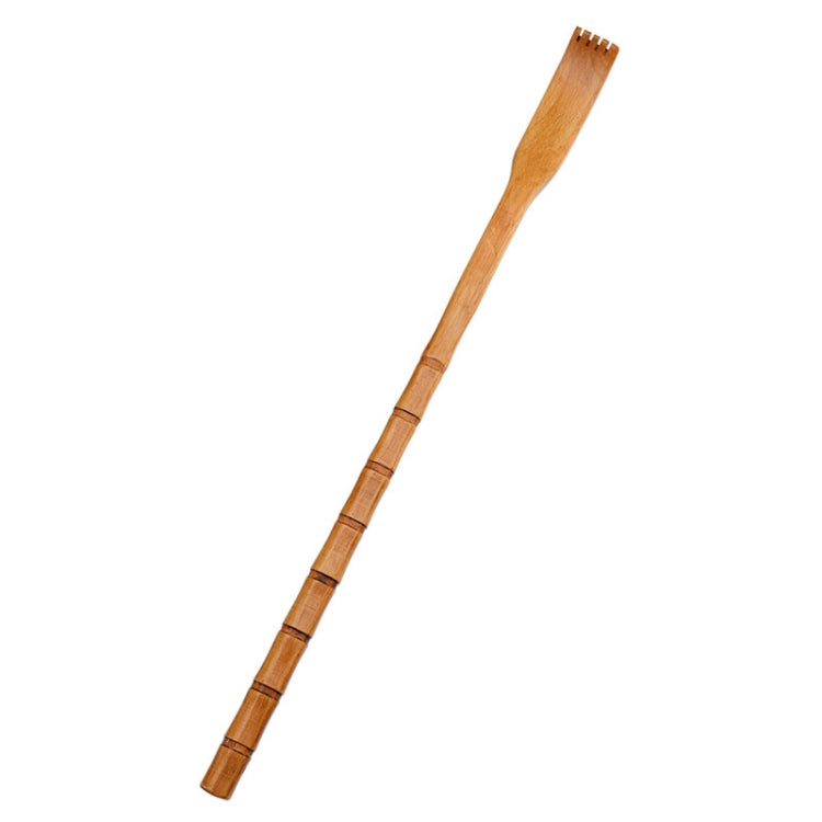 BQR01 Back Scratcher Long Handle Wooden Massage Scratcher, Style:, Round Red, Round Nature Color, Square Red, Square Nature Color, Bamboo Section Red, Bamboo Section Nature Color, Dual-use, Small Hand