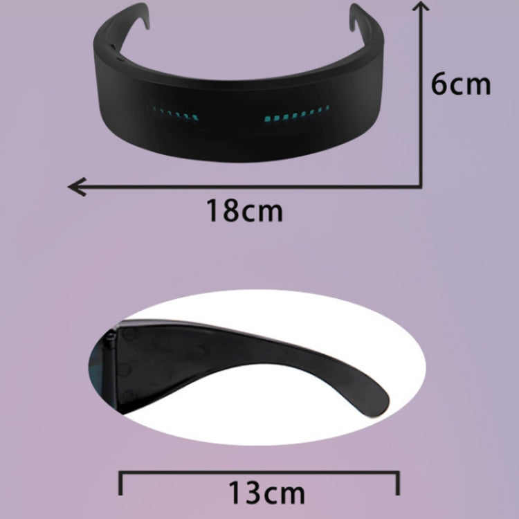 Blinds APP Bluetooth Full Color Luminous Glasses, Luminous Glasses