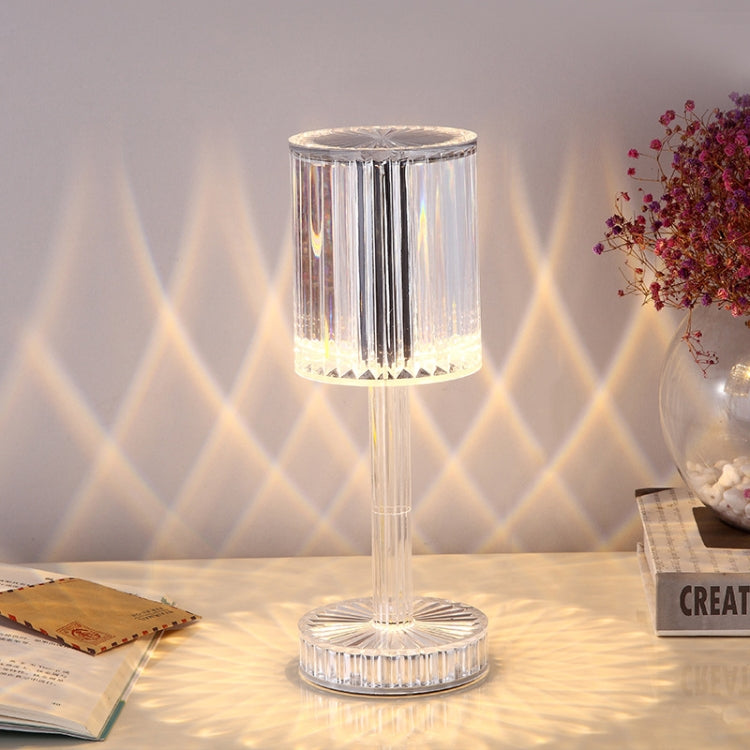 USB Charging Touch Diamond Crystal Table Lamp, USB Charging(RGB with Remote Control 16 Color)
