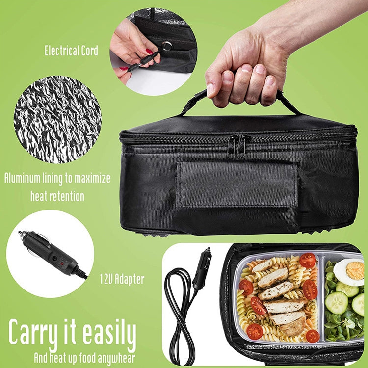 MZL005 12V Food Warmers Electric Heater Lunch Box Container, Food Warmer Lunch Box