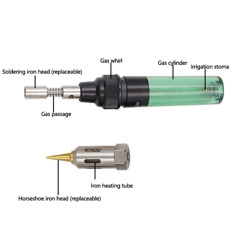 Home Welding Repair Tool Pen Type Gas Soldering Iron, 3 In 1, 4 In 1