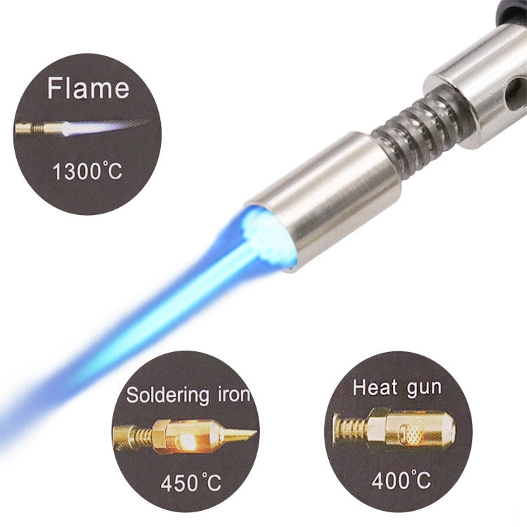 Home Welding Repair Tool Pen Type Gas Soldering Iron, 3 In 1, 4 In 1