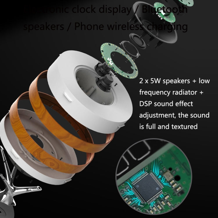 LZ-S2020 Bedroom Bedside Music Table Lamp, EU Plug, UK Plug, US Plug, AU Plug